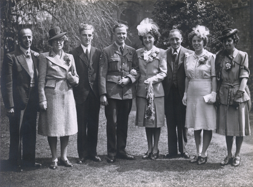 Robert's wedding 1946